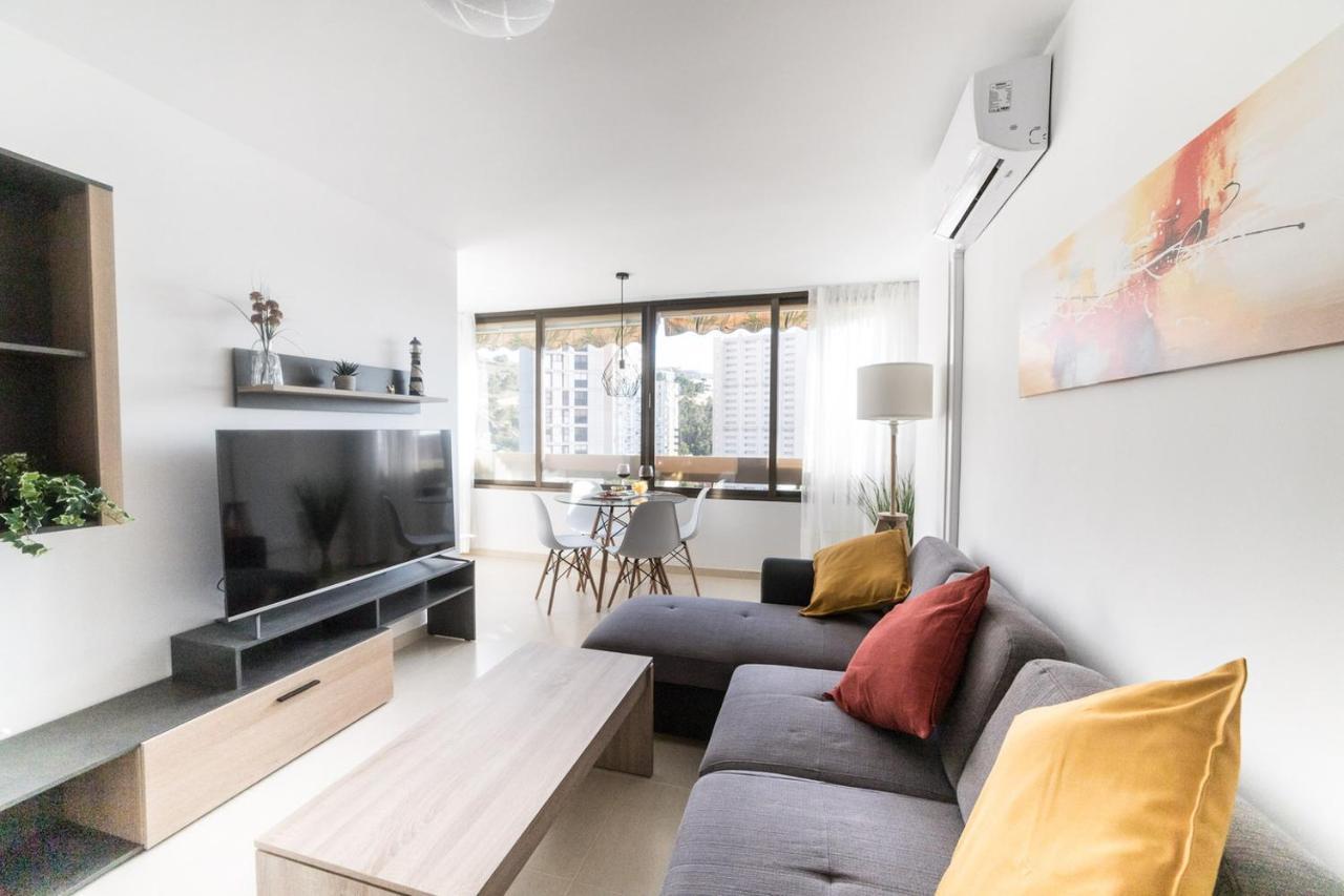 Moonkey - Luminoso Apartamento Girasoles Бенидорм Экстерьер фото
